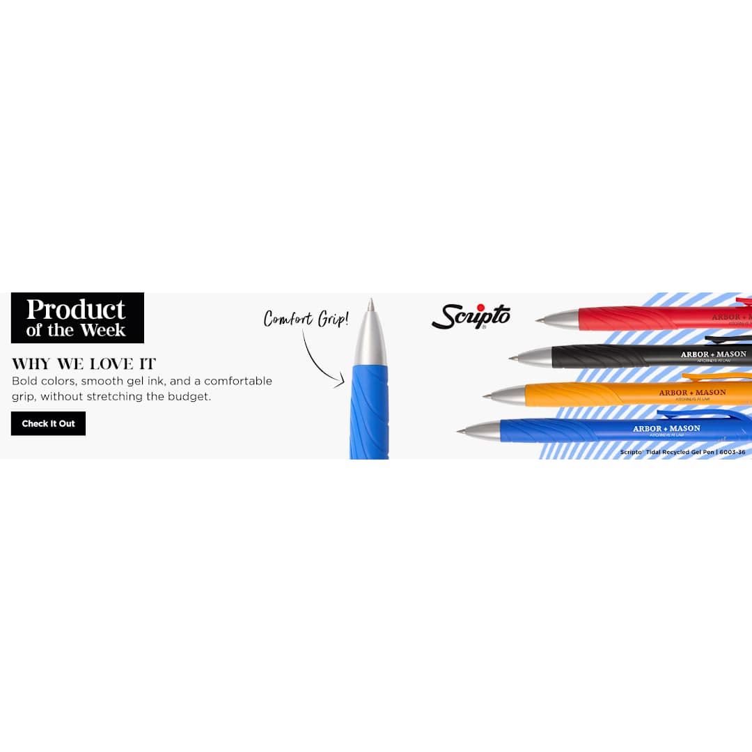 Scripto® Tidal Recycled Gel Pen